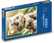 Kitten Puzzle 1000 pieces - 60 x 46 cm 