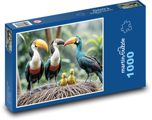 Toucans Puzzle 1000 pieces - 60 x 46 cm 