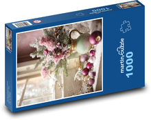 Vianočné dekorácie Puzzle 1000 dielikov - 60 x 46 cm 