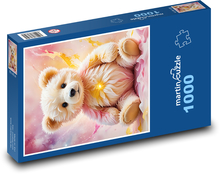 Zabawka misia Puzzle 1000 elementów - 60x46 cm