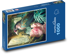 Bird Puzzle 1000 pieces - 60 x 46 cm 