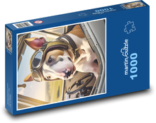 Terrier-Hund-Konkurrent Puzzle 1000 Teile - 60 x 46 cm