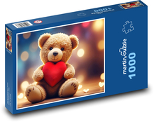 Medvídek z lásky Puzzle 1000 dílků - 60 x 46 cm