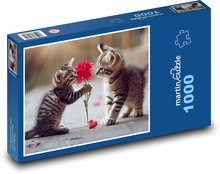 Prezent walentynkowy Puzzle 1000 elementów - 60x46 cm