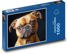 Cute doggie Puzzle 1000 pieces - 60 x 46 cm 