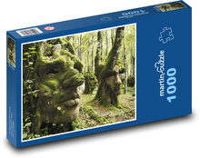 Forest - face Puzzle 1000 pieces - 60 x 46 cm