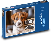 Puppy - Apology Puzzle 1000 pieces - 60 x 46 cm