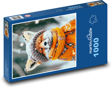 Líška v oblečení Puzzle 1000 dielikov - 60 x 46 cm 