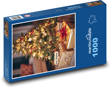 Weihnachtsbaum und Geschenke Puzzle 1000 Teile - 60 x 46 cm