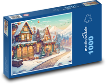 Christmas Village Puzzle 1000 pieces - 60 x 46 cm