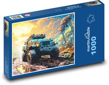 Nákladní auto  Puzzle 1000 dílků - 60 x 46 cm