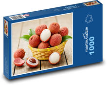 Liczi - owoce Puzzle 1000 elementów - 60x46 cm
