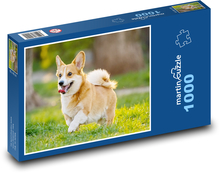 Pes - štěně Puzzle 1000 dílků - 60 x 46 cm