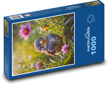 A bird in spring Puzzle 1000 pieces - 60 x 46 cm 