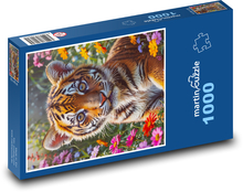 Tiger - Küken Puzzle 1000 Teile - 60 x 46 cm