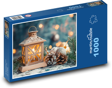 Lucerna se svíčkou Puzzle 1000 - 60x46 cm