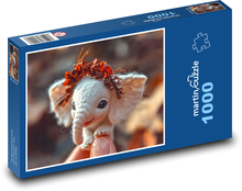 Slonovité Puzzle 1000 dielikov - 60 x 46 cm