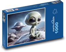 Außerirdisches UFO Puzzle 1000 Teile - 60 x 46 cm