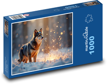 In the snow Puzzle 1000 pieces - 60 x 46 cm 