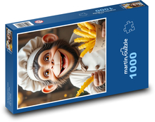 Opica s hranolkami Puzzle 1000 dielikov - 60 x 46 cm 