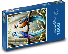 Ptaki - pomidory Puzzle 1000 elementów - 60x46 cm