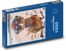 Vogel in Brille Puzzle 1000 Teile - 60 x 46 cm