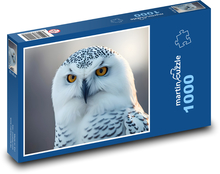 Sowa śnieżna Puzzle 1000 elementów - 60x46 cm