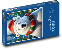 Ľadový medveď Puzzle 1000 dielikov - 60 x 46 cm 