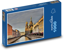 Petrohrad - Rusko Puzzle 1000 dielikov - 60 x 46 cm 