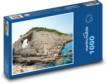 Záliv - skály Puzzle 1000 dílků - 60 x 46 cm