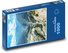 A trip in the mountains Puzzle 1000 pieces - 60 x 46 cm