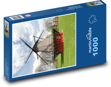 Mlyn - Dánsko Puzzle 1000 dielikov - 60 x 46 cm 