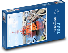 Prístav - Loď Puzzle 1000 dielikov - 60 x 46 cm 