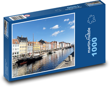 Kopenhagen, Dänemark Puzzle 1000 Teile - 60 x 46 cm