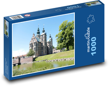 Hrad Rosenborg v Kodani, Dánsko Puzzle 1000 dielikov - 60 x 46 cm 