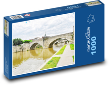 Rieka - Most Puzzle 1000 dielikov - 60 x 46 cm 