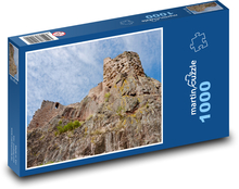 Ruina zamku - Francja Puzzle 1000 elementów - 60x46 cm