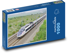 Vlak TGV Puzzle 1000 dielikov - 60 x 46 cm 