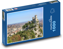 San Maríno - veže Puzzle 1000 dielikov - 60 x 46 cm 