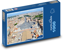 Itálie - Řím, Vatikán Puzzle 1000 dílků - 60 x 46 cm