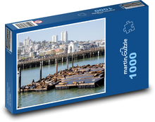 SAN FRANCISCO CALIFORNIA Puzzle 1000 dielikov - 60 x 46 cm 