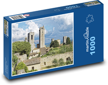 Włochy - Toskania Puzzle 1000 elementów - 60x46 cm