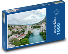 Bosna a Hercegovina Puzzle 1000 dílků - 60 x 46 cm