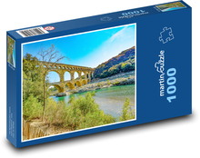 France - Pont du gard Puzzle 1000 pieces - 60 x 46 cm