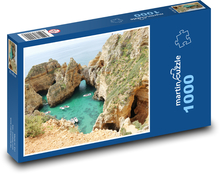 Portugalsko - Algarve, Ponta da Piedade Puzzle 1000 dielikov - 60 x 46 cm 
