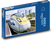 Vlak - železničná trať Puzzle 1000 dielikov - 60 x 46 cm 