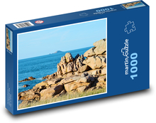 Skalnaté pobrežie Puzzle 1000 dielikov - 60 x 46 cm