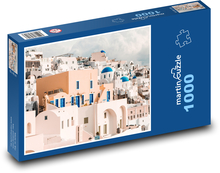 Santorini - Řecko Puzzle 1000 dílků - 60 x 46 cm