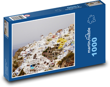 Grécky ostrov - Santorini Puzzle 1000 dielikov - 60 x 46 cm 