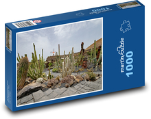 Lanzarote - kaktusy Puzzle 1000 elementów - 60x46 cm